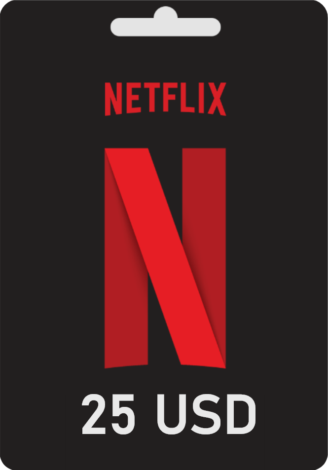 Netflix Gift Card $25 USD